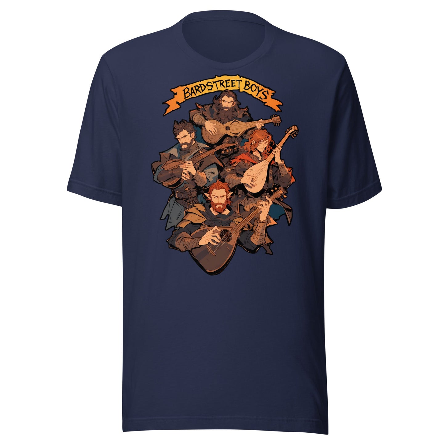 Bardstreet Boys Bard T shirt for Dungeons and Dragons Fans - Roll For Treasures