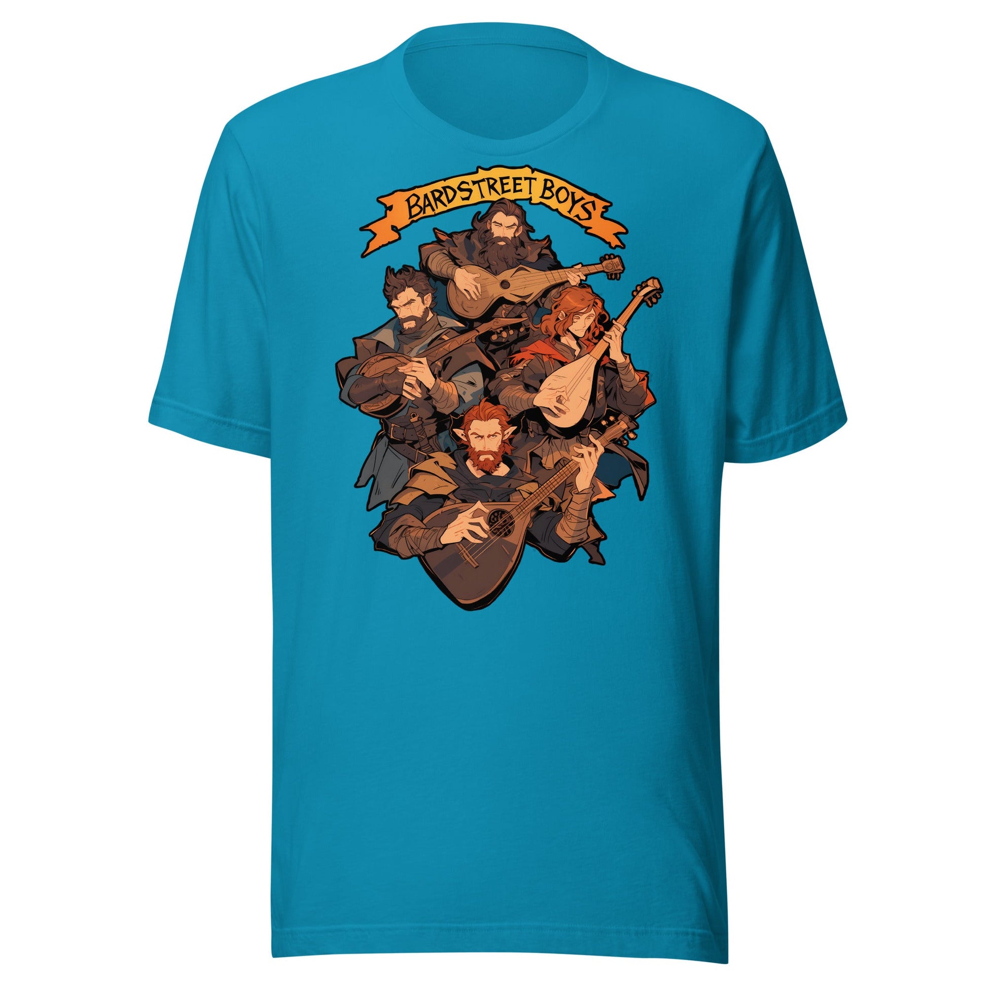 Bardstreet Boys Bard T shirt for Dungeons and Dragons Fans - Roll For Treasures