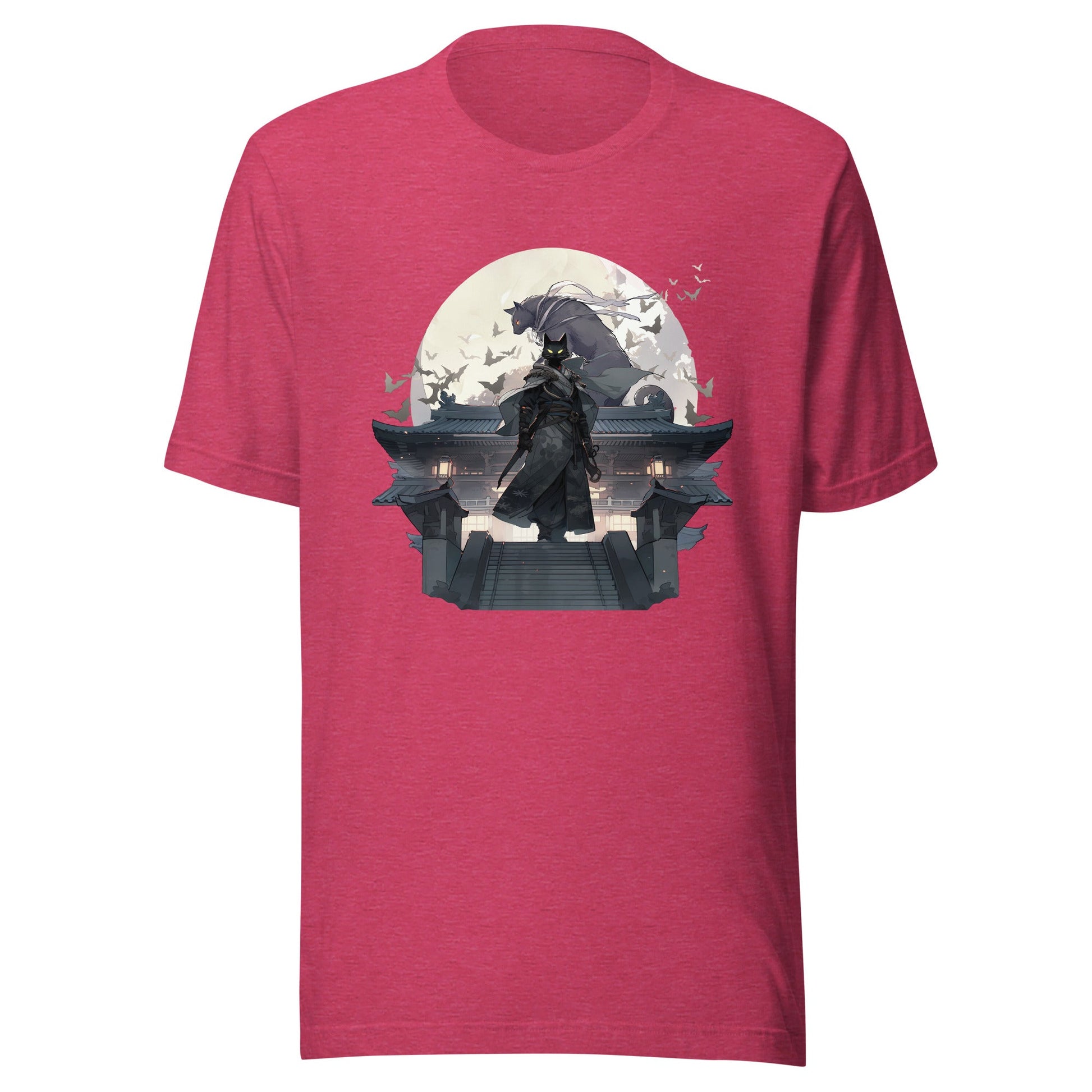 Black Cat Warrior Moon Shirt - Roll For Treasures