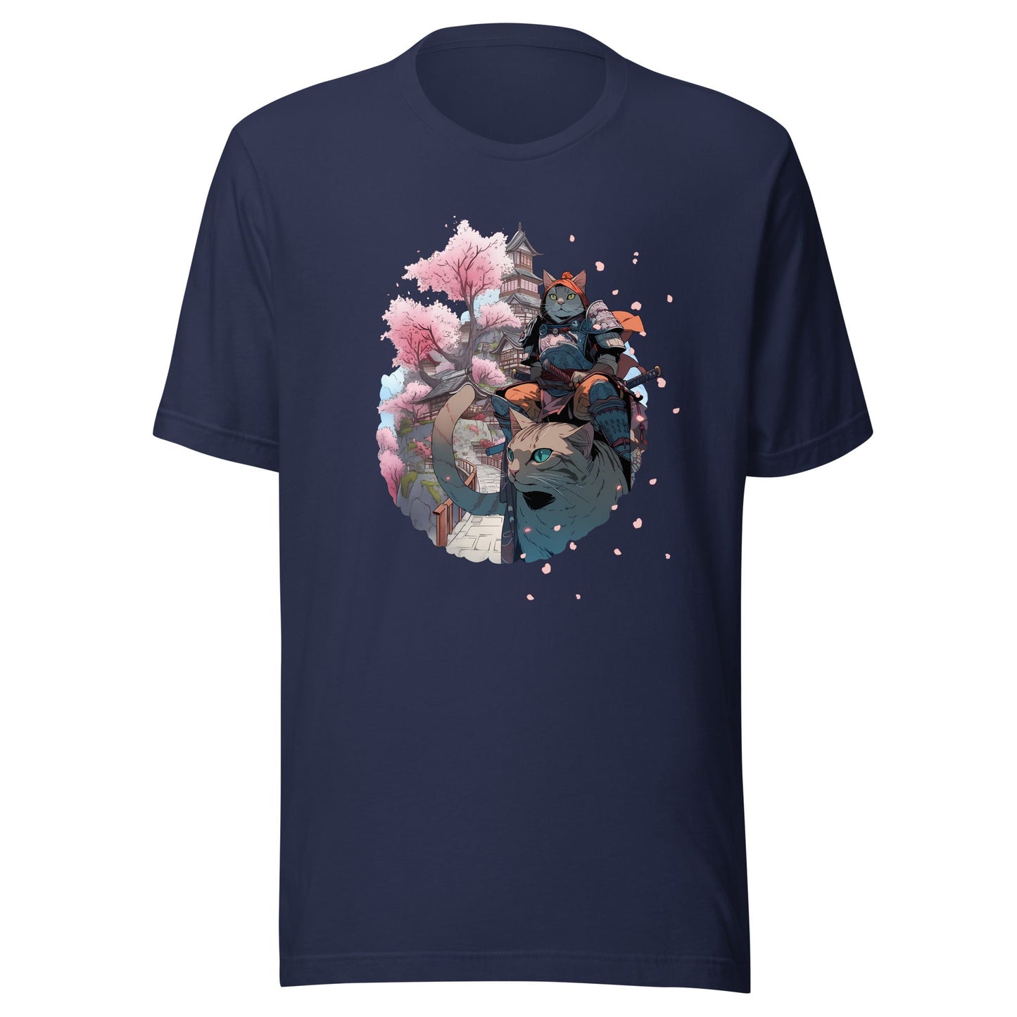 Cat Warrior Blossom Shirt - Roll For Treasures