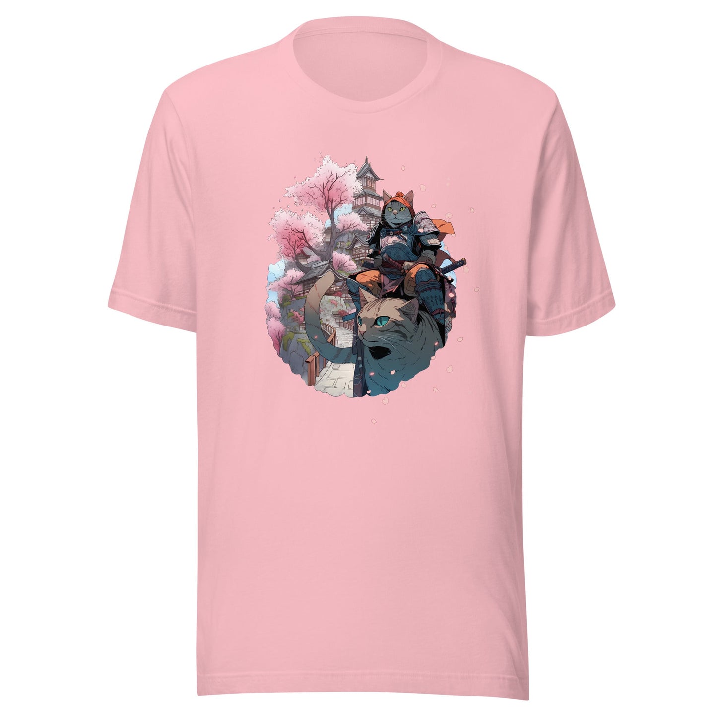 Cat Warrior Blossom Shirt - Roll For Treasures