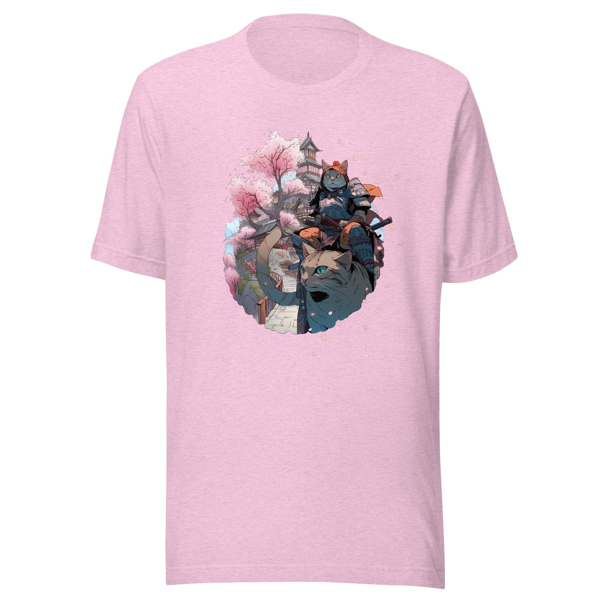 Cat Warrior Blossom Shirt - Roll For Treasures