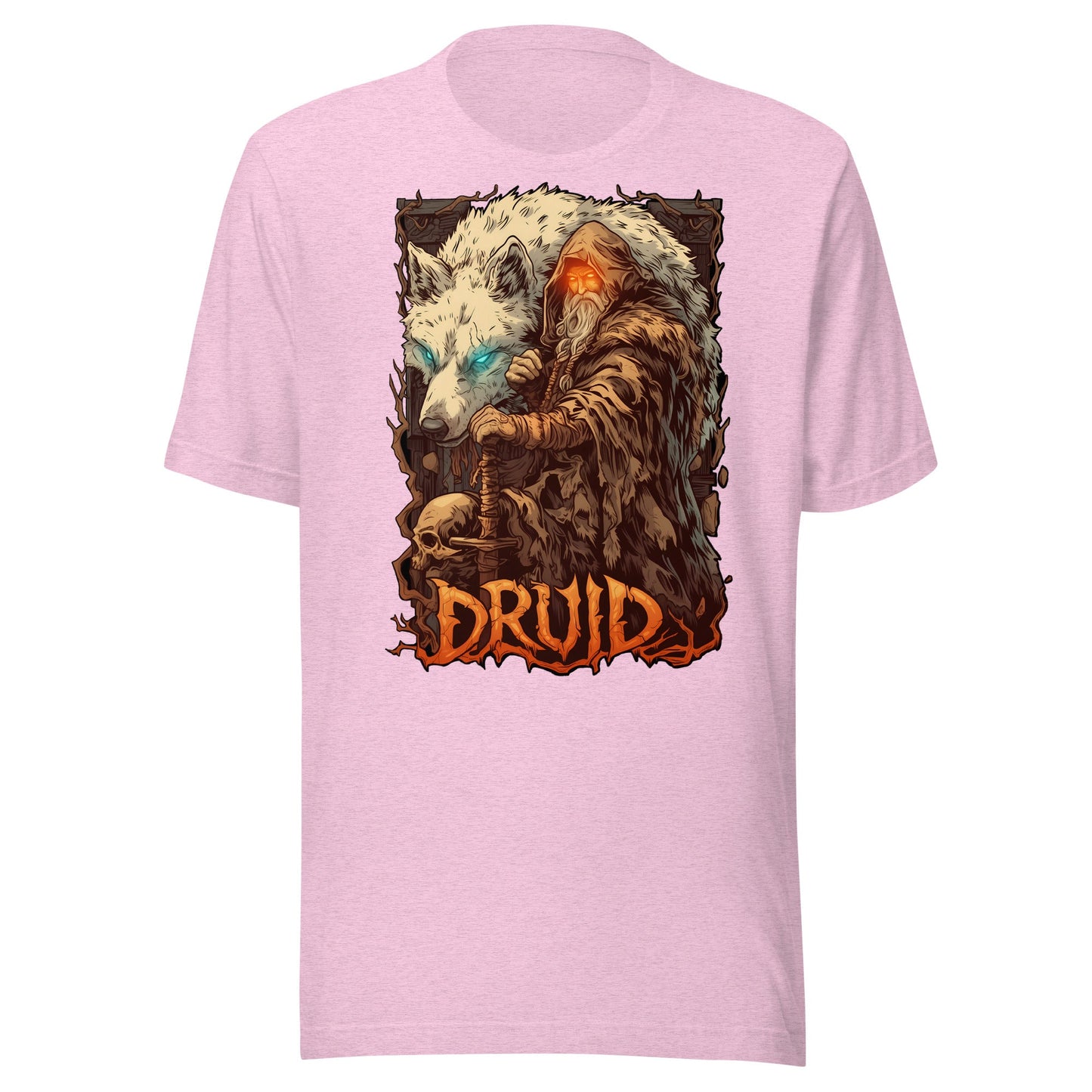 Druid Wolf Shirt - Roll For Treasures