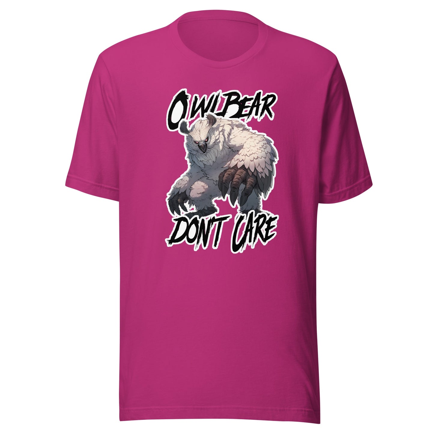 Owl Bear Don't Care Shirt For Dungeons and Dragons Fans - Roll For Treasures