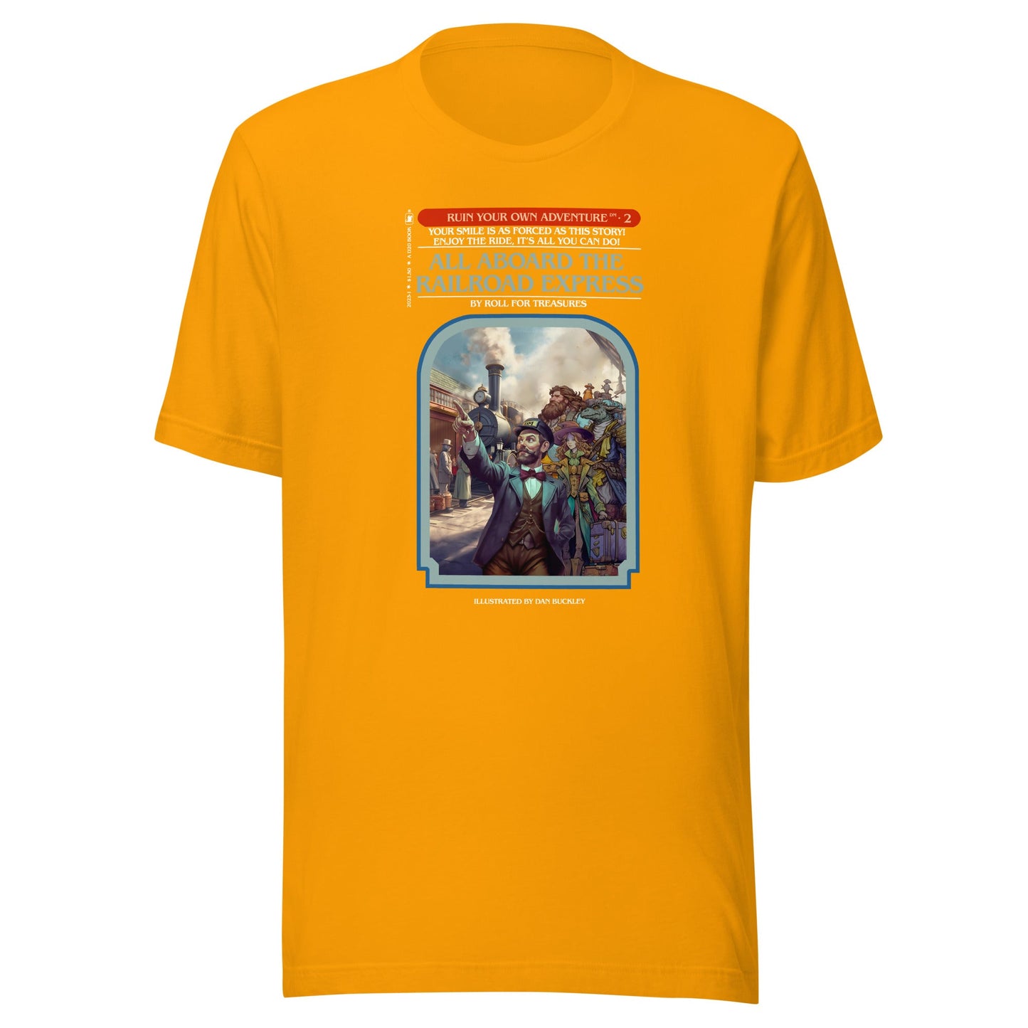 Railroad Express Shirt Ruin Your Own Adventure for Dungeons and Dragons Fans - Roll For Treasures