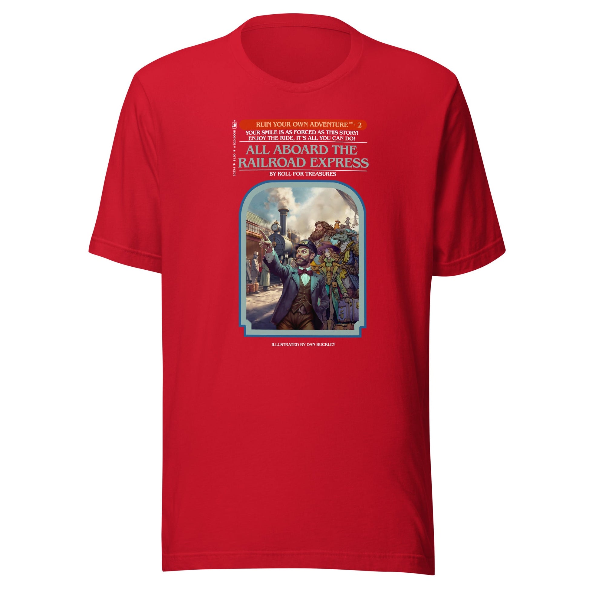 Railroad Express Shirt Ruin Your Own Adventure for Dungeons and Dragons Fans - Roll For Treasures