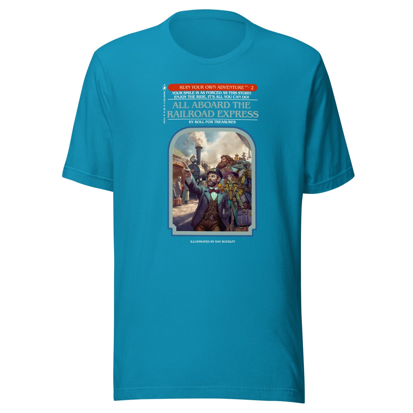 Railroad Express Shirt Ruin Your Own Adventure for Dungeons and Dragons Fans - Roll For Treasures