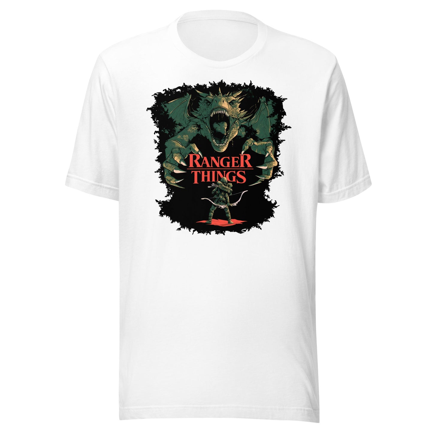 Ranger Things T-Shirt for Stranger Things Fans - Roll For Treasures