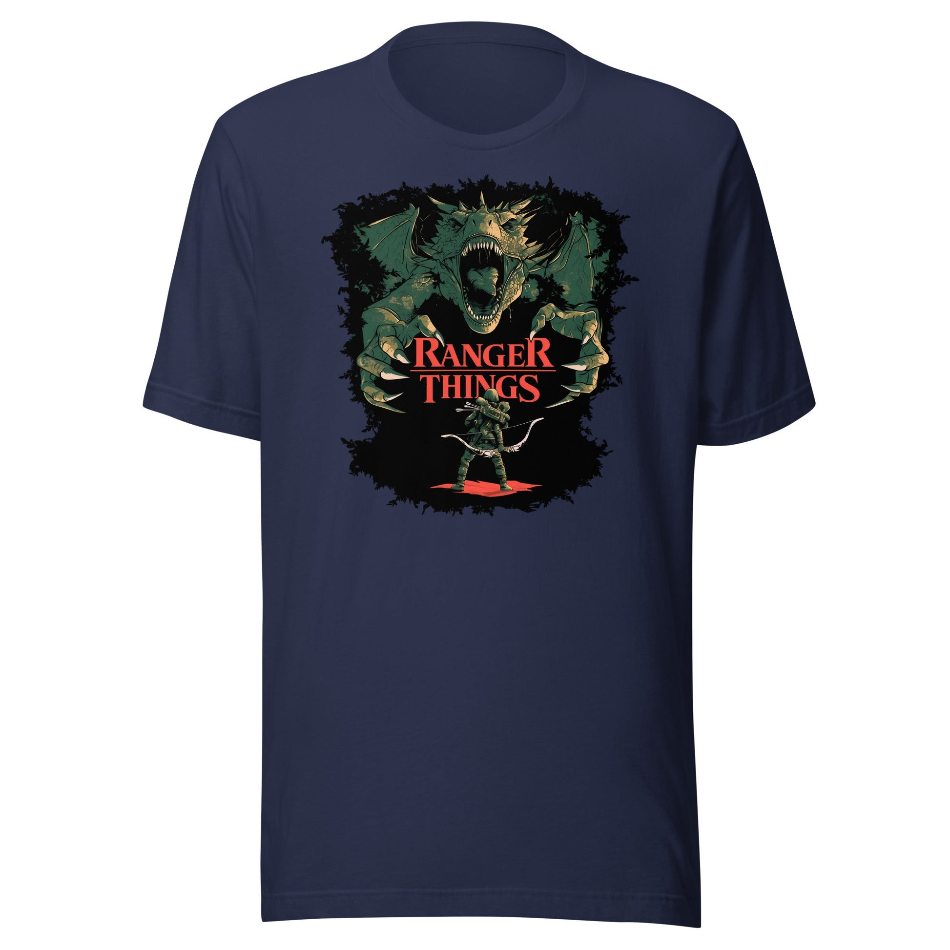 Ranger Things T-Shirt for Stranger Things Fans - Roll For Treasures