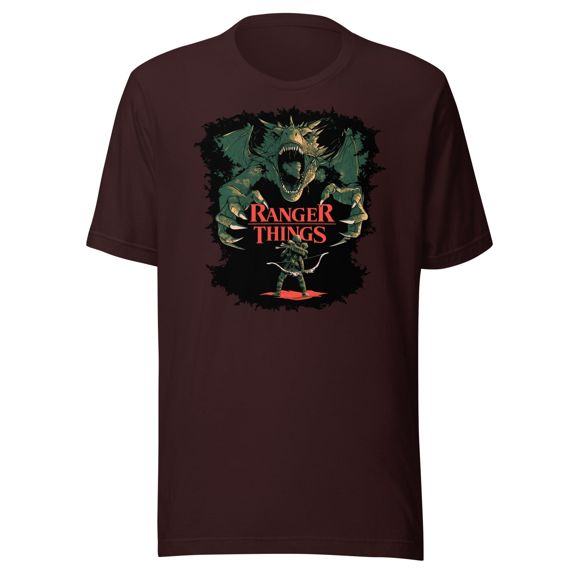 Ranger Things T-Shirt for Stranger Things Fans - Roll For Treasures