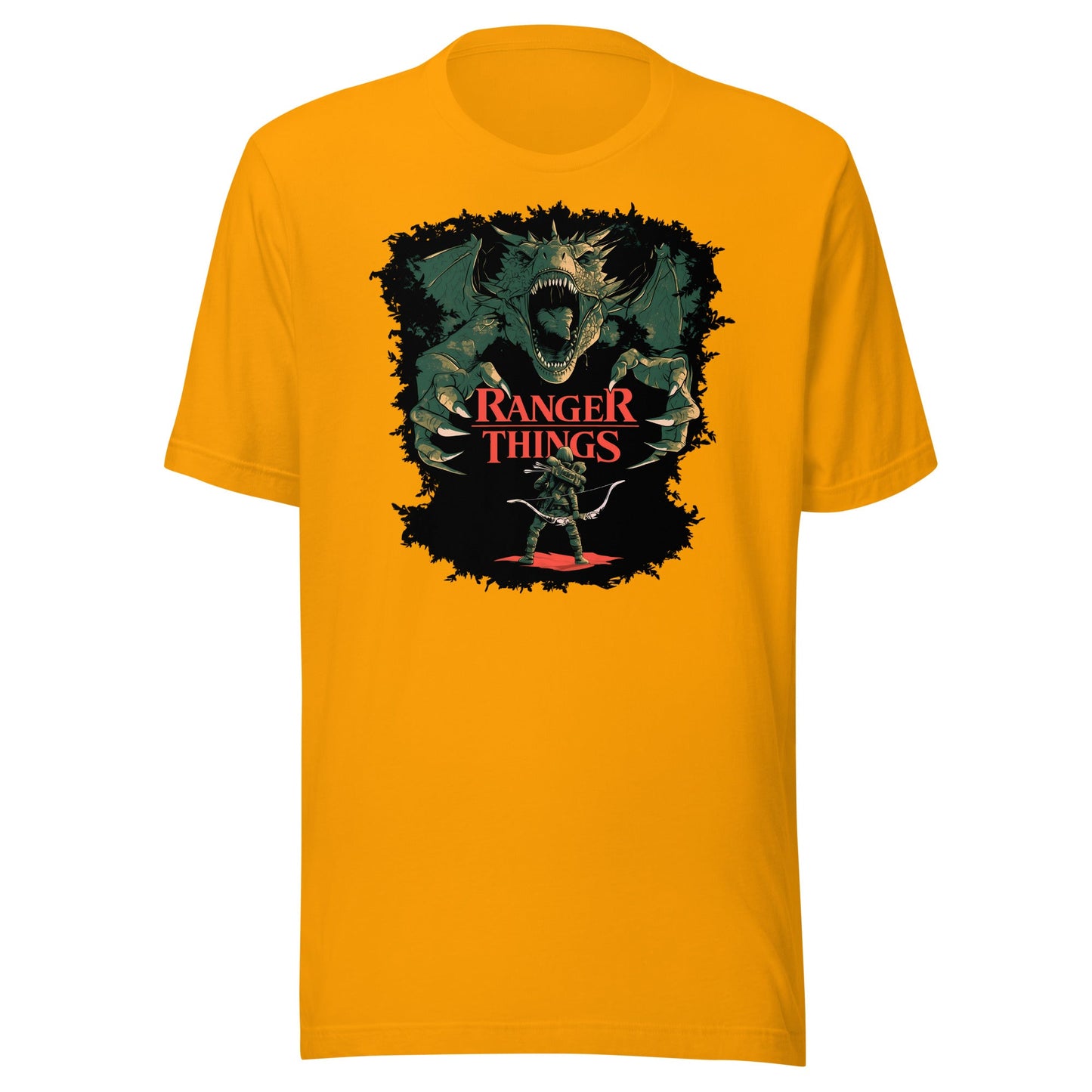 Ranger Things T-Shirt for Stranger Things Fans - Roll For Treasures