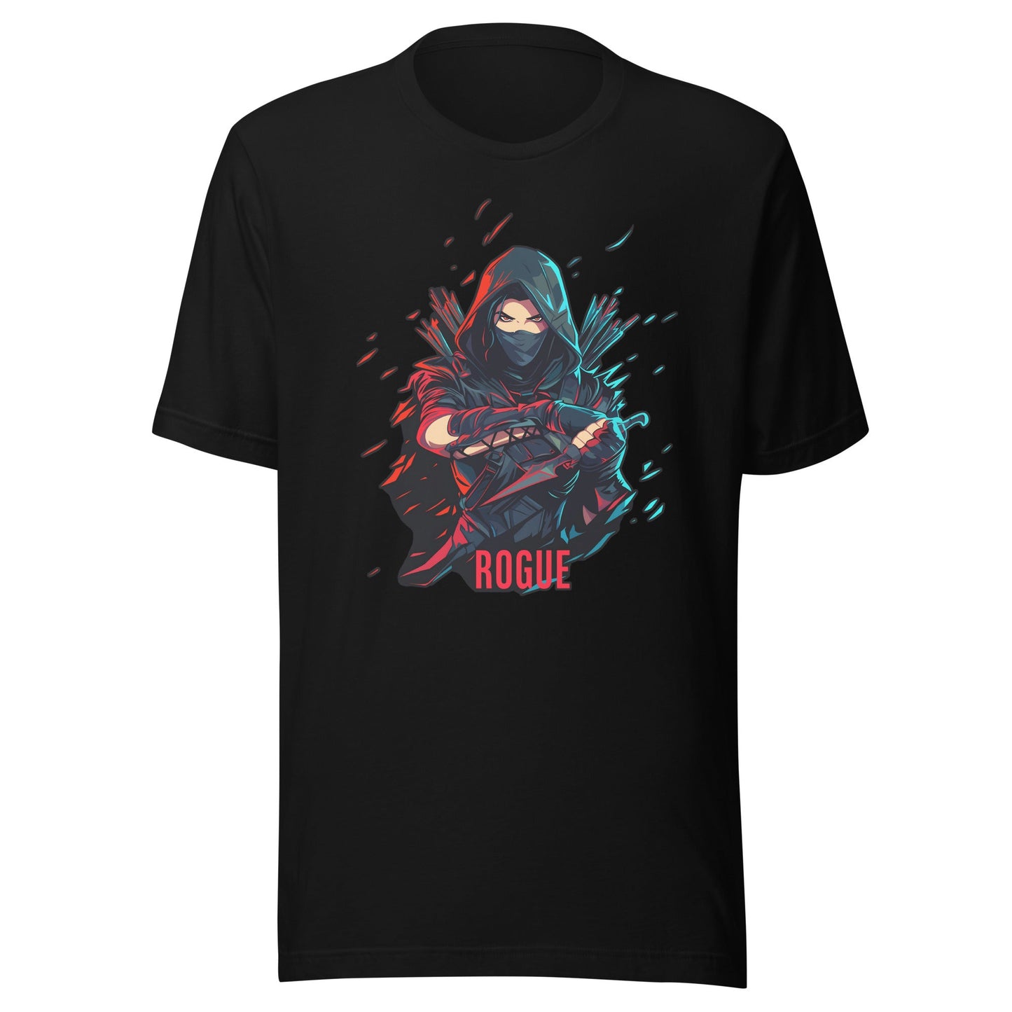 Rogue Shirt for Dungeons and Dragons Fans - Roll For Treasures