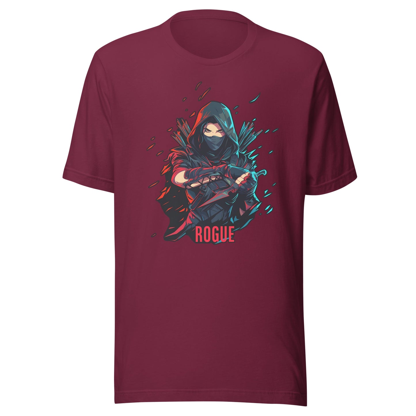 Rogue Shirt for Dungeons and Dragons Fans - Roll For Treasures