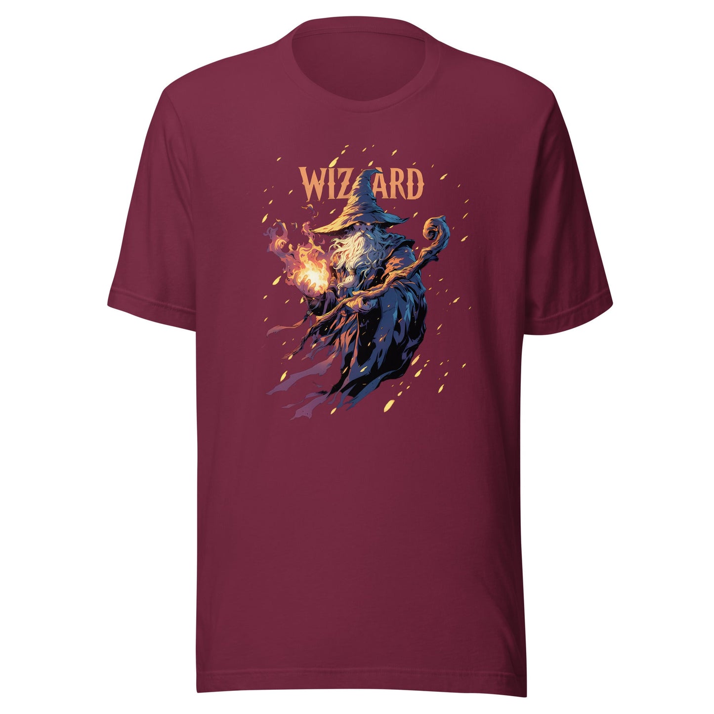 Wizard Fireball Shirt for Dungeons and Dragons Fans - Roll For Treasures