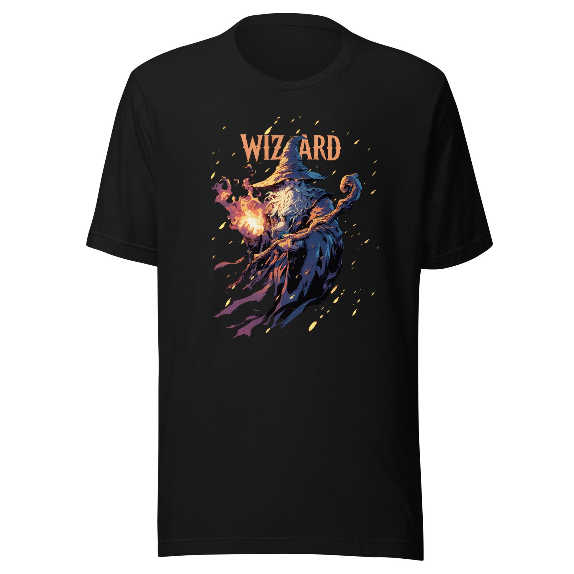 Wizard Fireball Shirt for Dungeons and Dragons Fans - Roll For Treasures