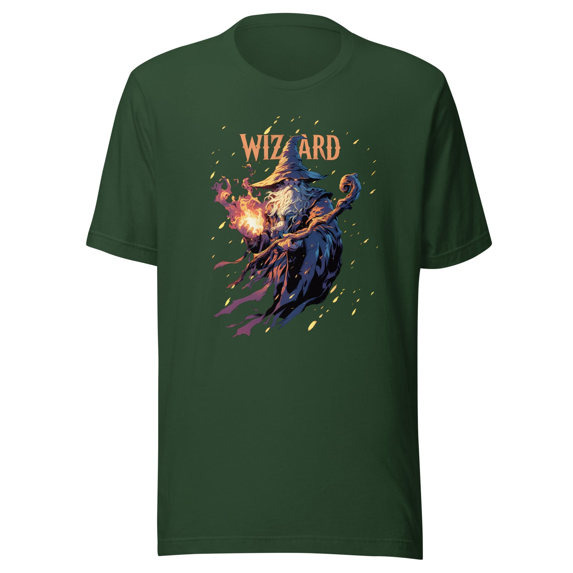 Wizard Fireball Shirt for Dungeons and Dragons Fans - Roll For Treasures