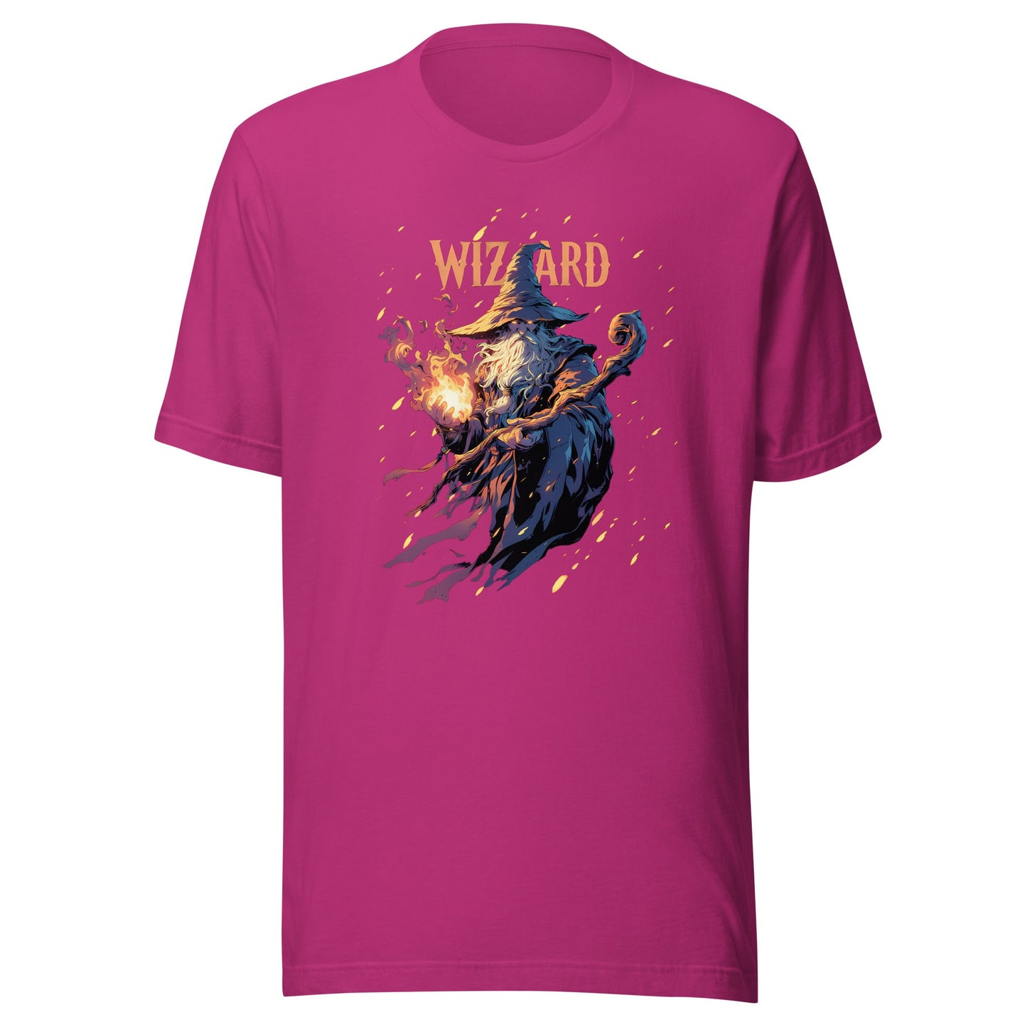 Wizard Fireball Shirt for Dungeons and Dragons Fans - Roll For Treasures